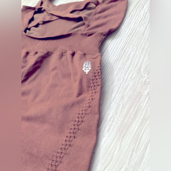 NWOT Free People Good Karma Onesie in Nutmeg - Picture 9 of 9